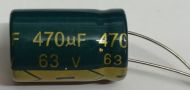 Capacitor 470uF>63V